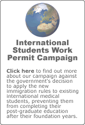 Internation Student Work Permit Petition